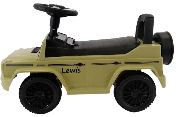 Optioneel: naamsticker op de zijkant