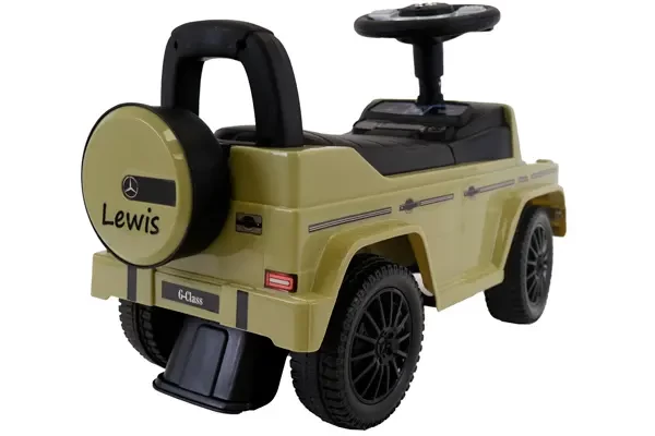 Optioneel: naamsticker op de achterkant