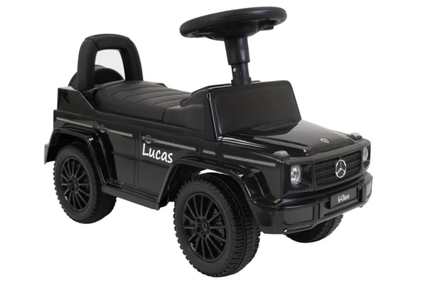 Mercedes Benz G350D met naamsticker