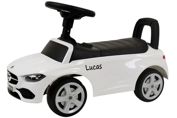 Voor de Mercedes Benz C-klasse wit