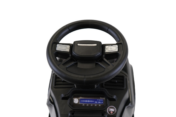 Knopjes voor de geluiden en claxon