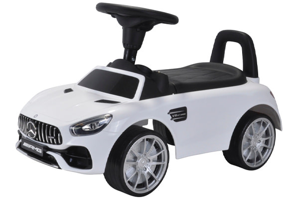 Loopwagen Mercedes Benz AMG GT wit