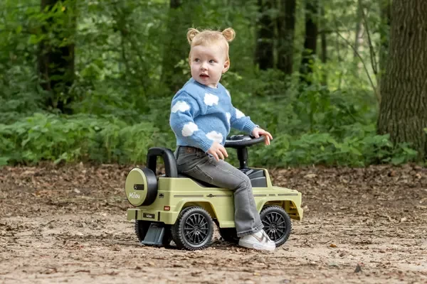 Milou is 18 maanden en 87 cm lang