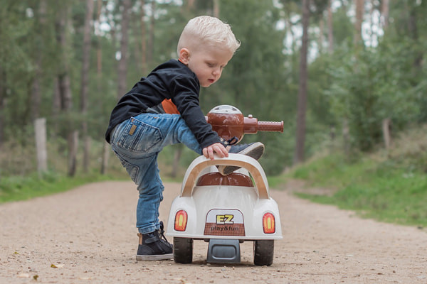 Met kiepbeveiliging.