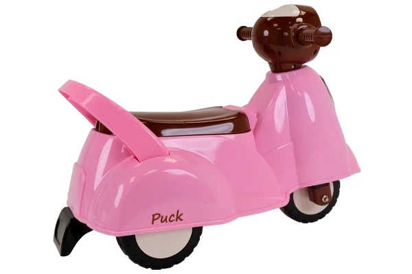 Voor scooter retro roze