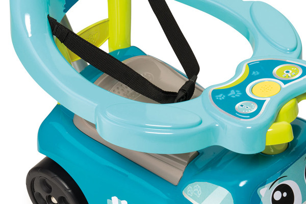 Voorzien van een veiligheidsriem.