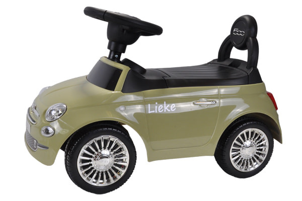 Optioneel: witte naamsticker