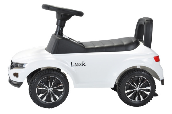 Maak de auto helemaal af met de optionele naamsticker.