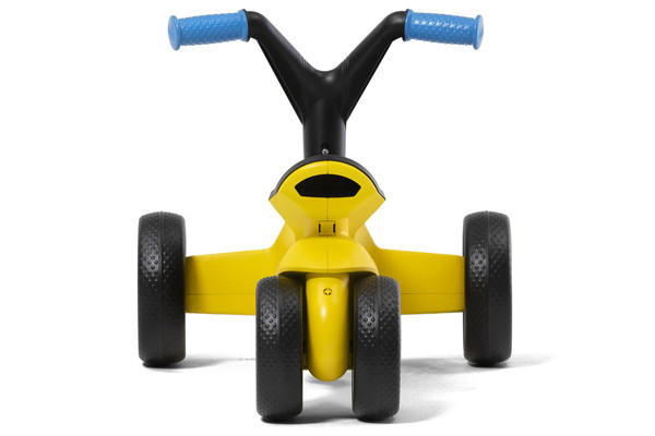 Vier fluisterstille wielen.