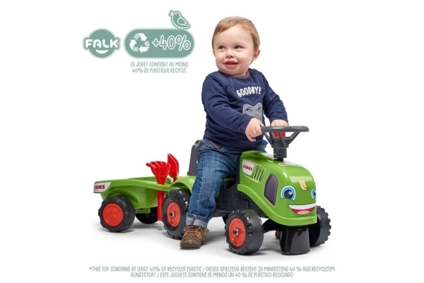 Gemaakt van 40% gerecycled materiaal