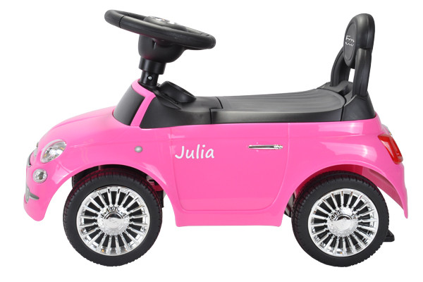 Maak de auto helemaal af met de optionele naamsticker.