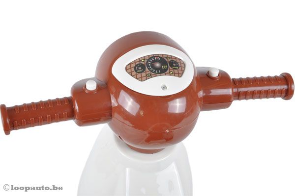 Met sticker van een dashboard.