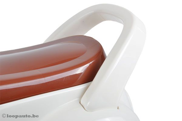 De afmetingen van de scooter.