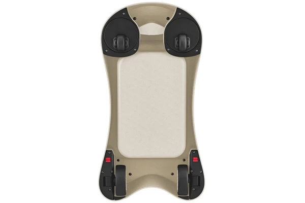 Rijmodus: de wieltjes rollen soepel