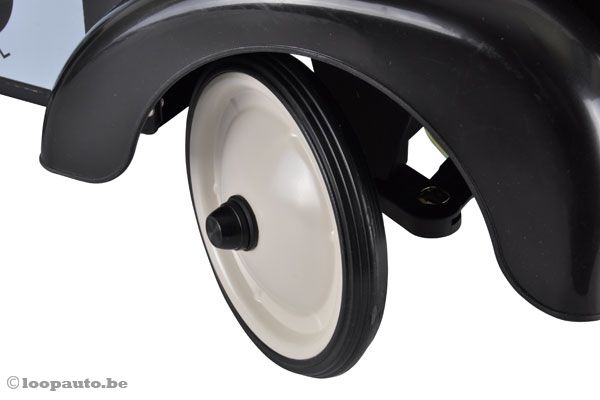 Anti-kras wielen van rubber.