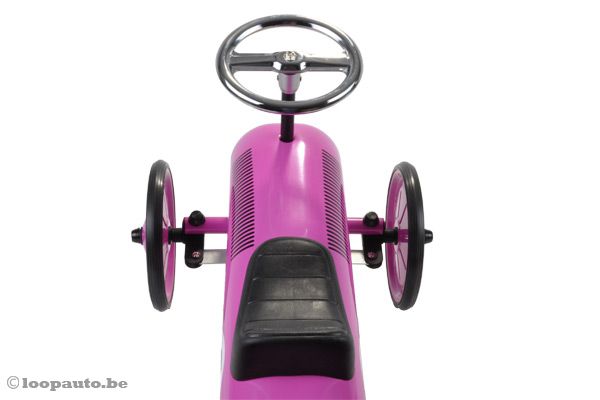 Met een echt werkend stuur.