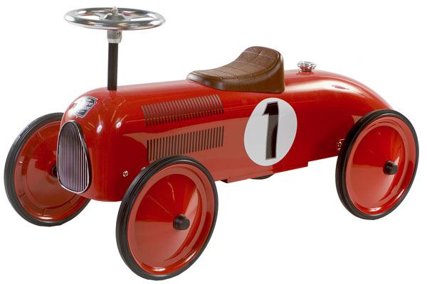 De James heeft een heerlijk zachte kunststof zitting.