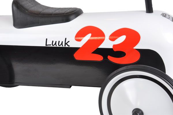 Zwarte stickerset voor uw Max loopauto.