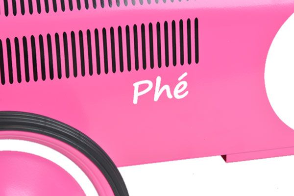 Witte stickerset voor uw Marilyn Retro Roller.