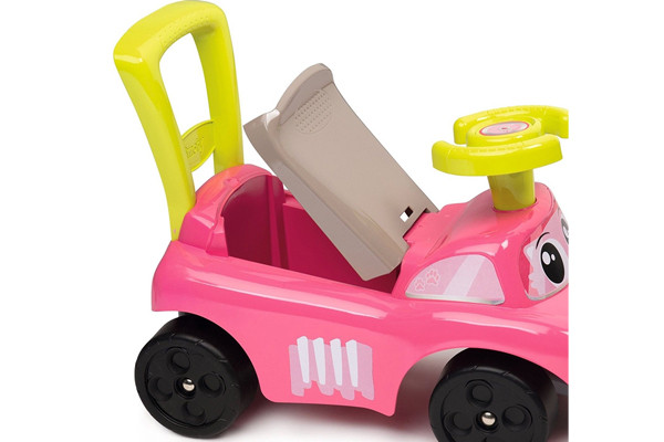 Handig opbergvak voor al uw speelgoed.