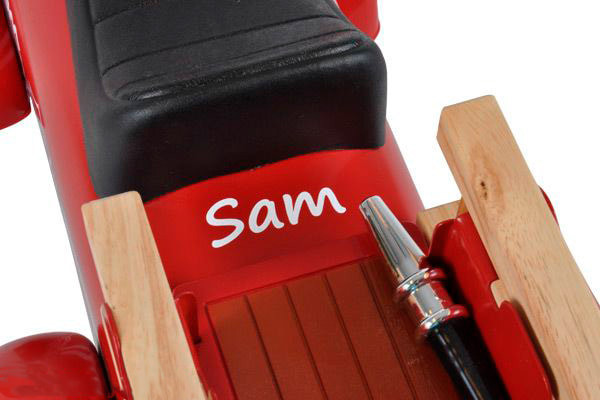 Optioneel: naamsticker