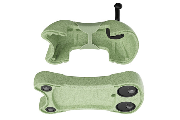 Draai de bodemplaat om en maak er een loopauto van