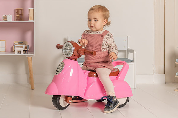 Stabiel door de 3 wielen