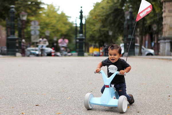 Voor extra zichtbaarheid op de GO2.